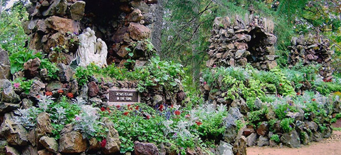 Rudolph Grotto in Rudolph Wisconsin