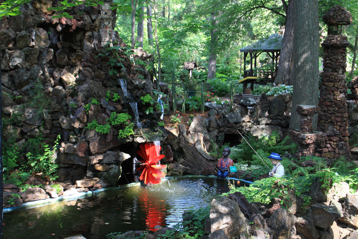 Rudolph Grotto in Rudolph Wisconsin