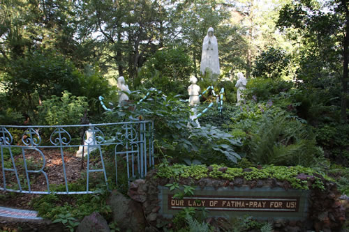 Our Lady of Fatima Shrine built in 1959